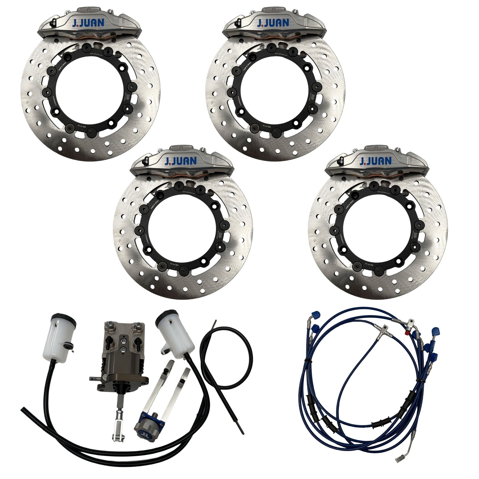 Bybre/ J.Juan Yamaha YXZ1000 Full Racing Brake Kit – SF Raceworks
