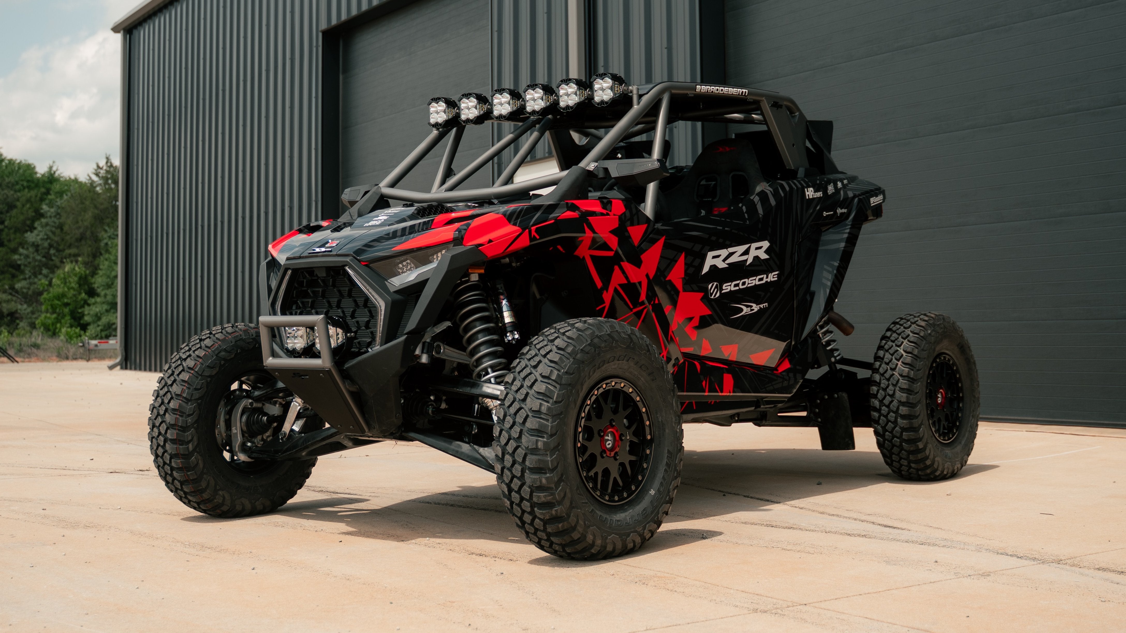 DRT RZR Pro R / Turbo R / Pro XP 2022+ Polaris Trunk Enclosure Gas