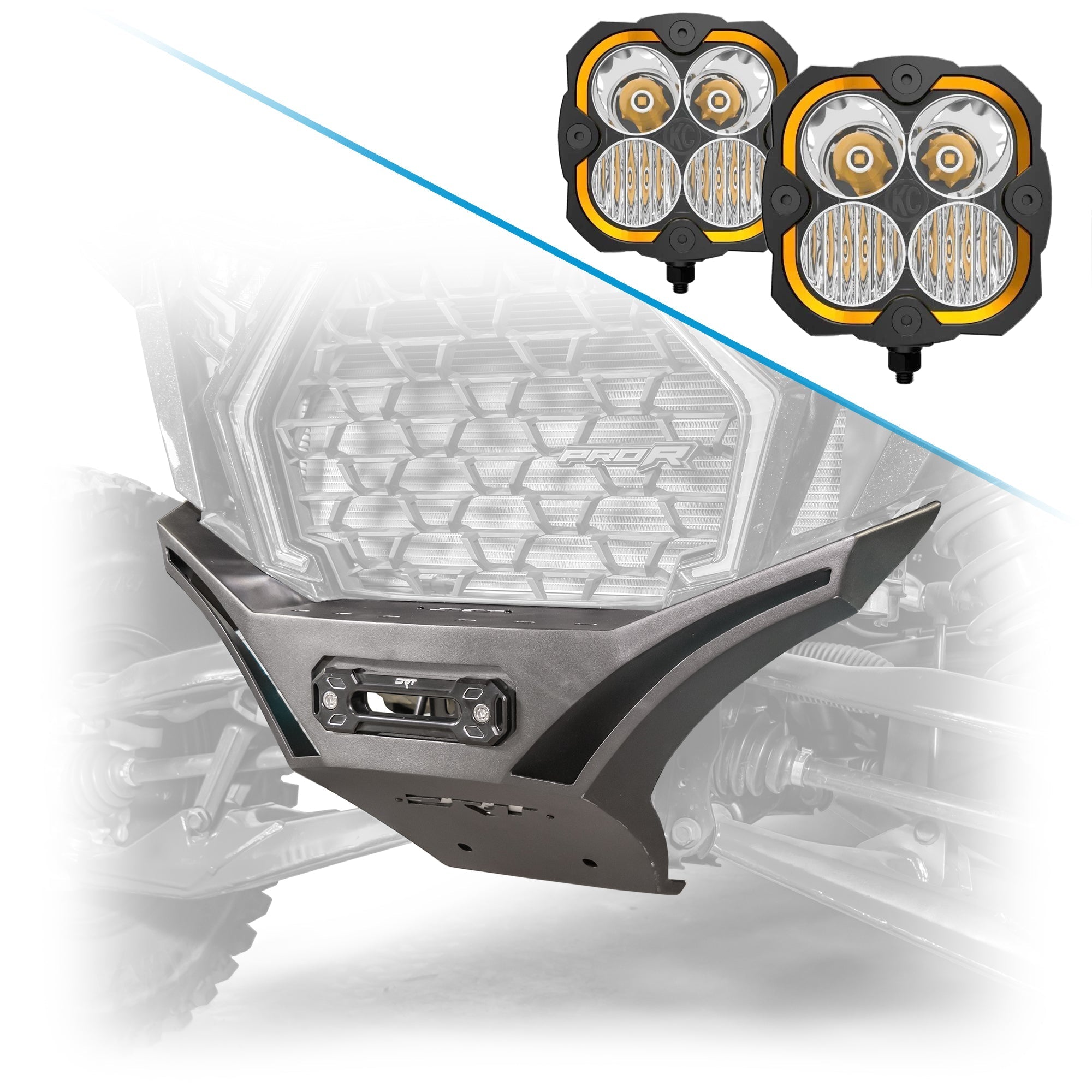 KC HiLites Flex ERA 4 LED Lights Combo 5 inch