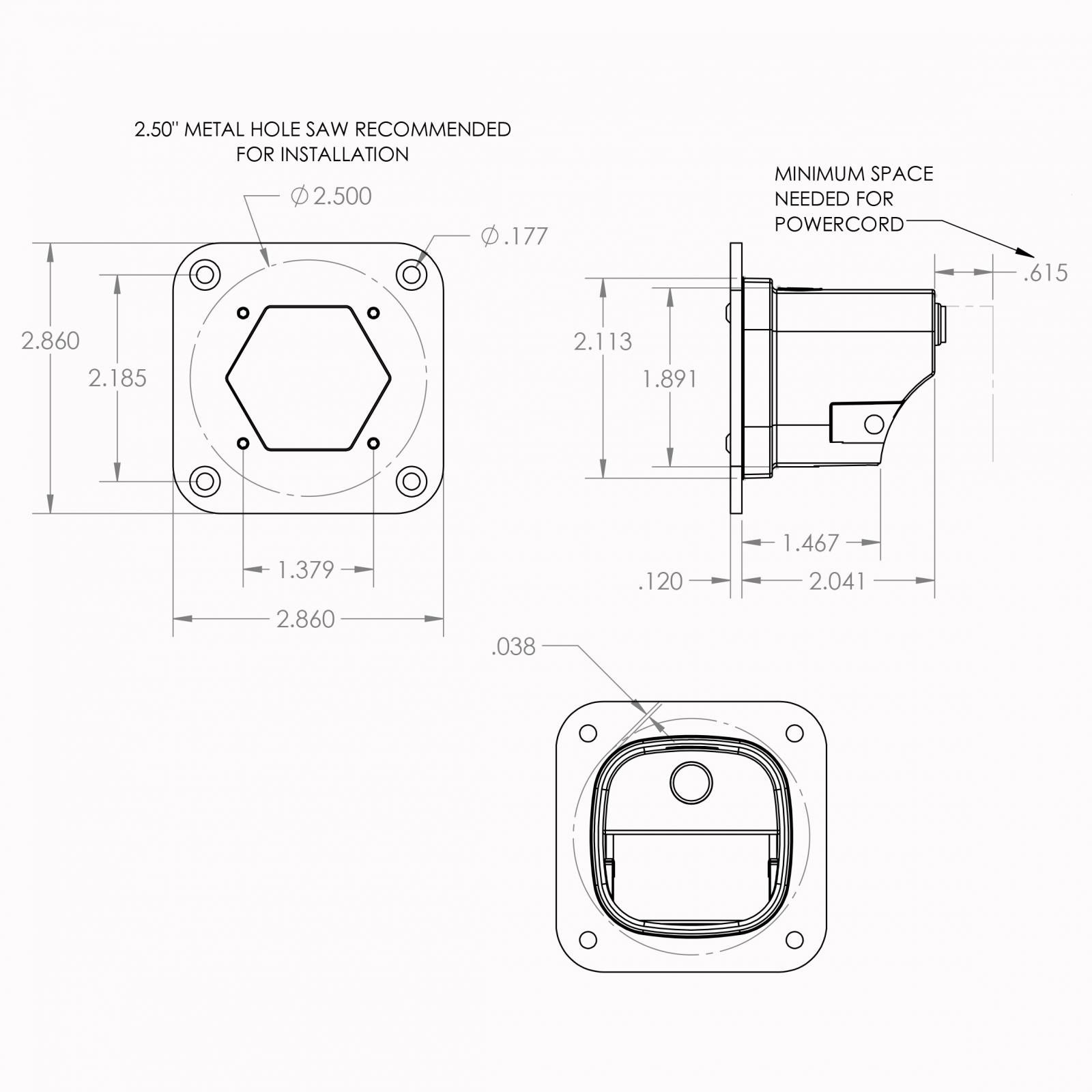 S1 Flush Mount Wide Cornering LED White Baja Designs – SF Raceworks