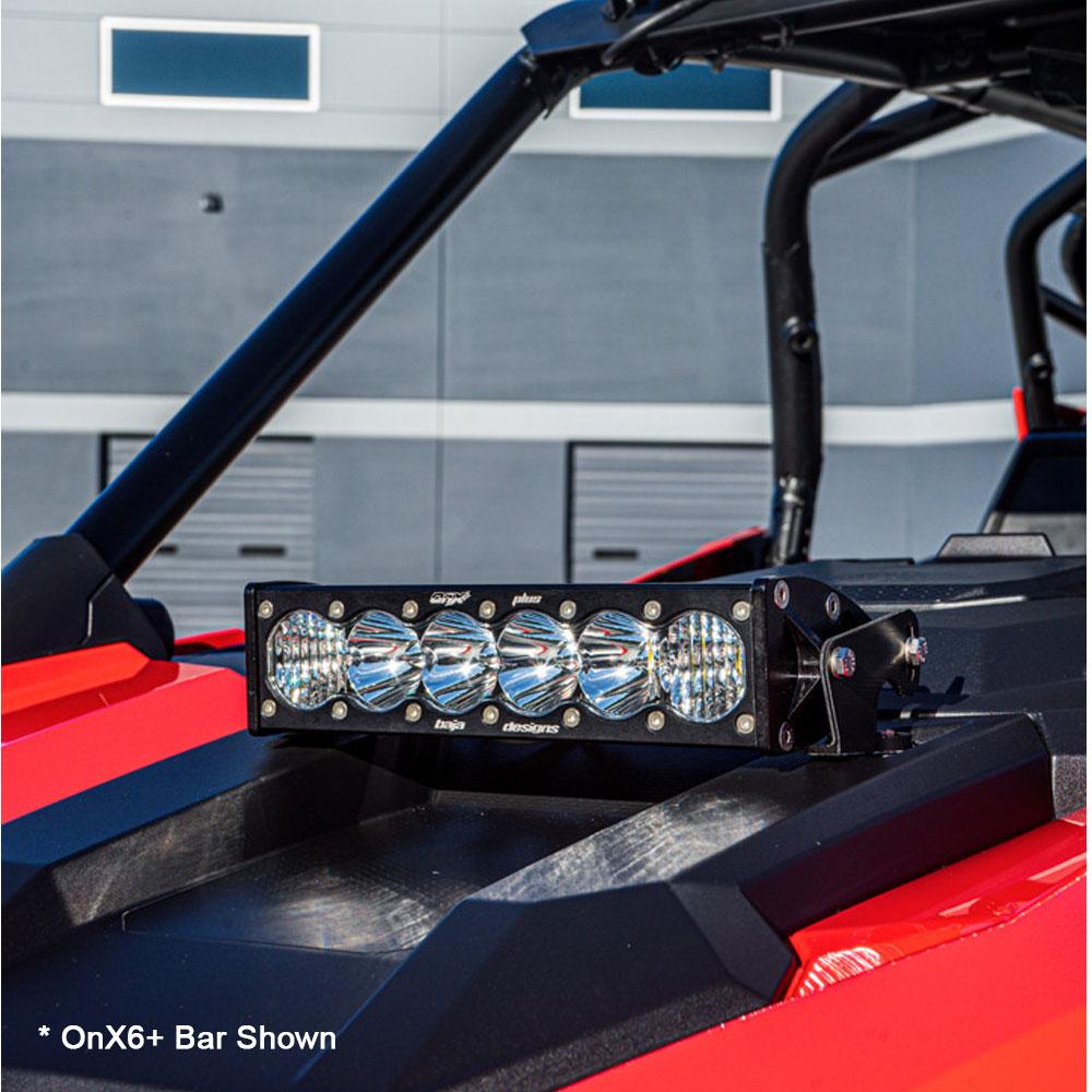 Polaris RZR Pro XP Hood Mount Light Kit 10 Inch S8 Baja Designs – SF ...
