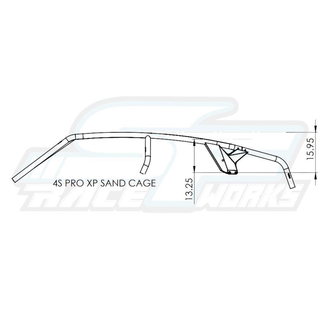 SF Raceworks Polaris Pro XP 4 Seat Cage Race Edition 2022-24