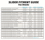 Suspension Sliders
