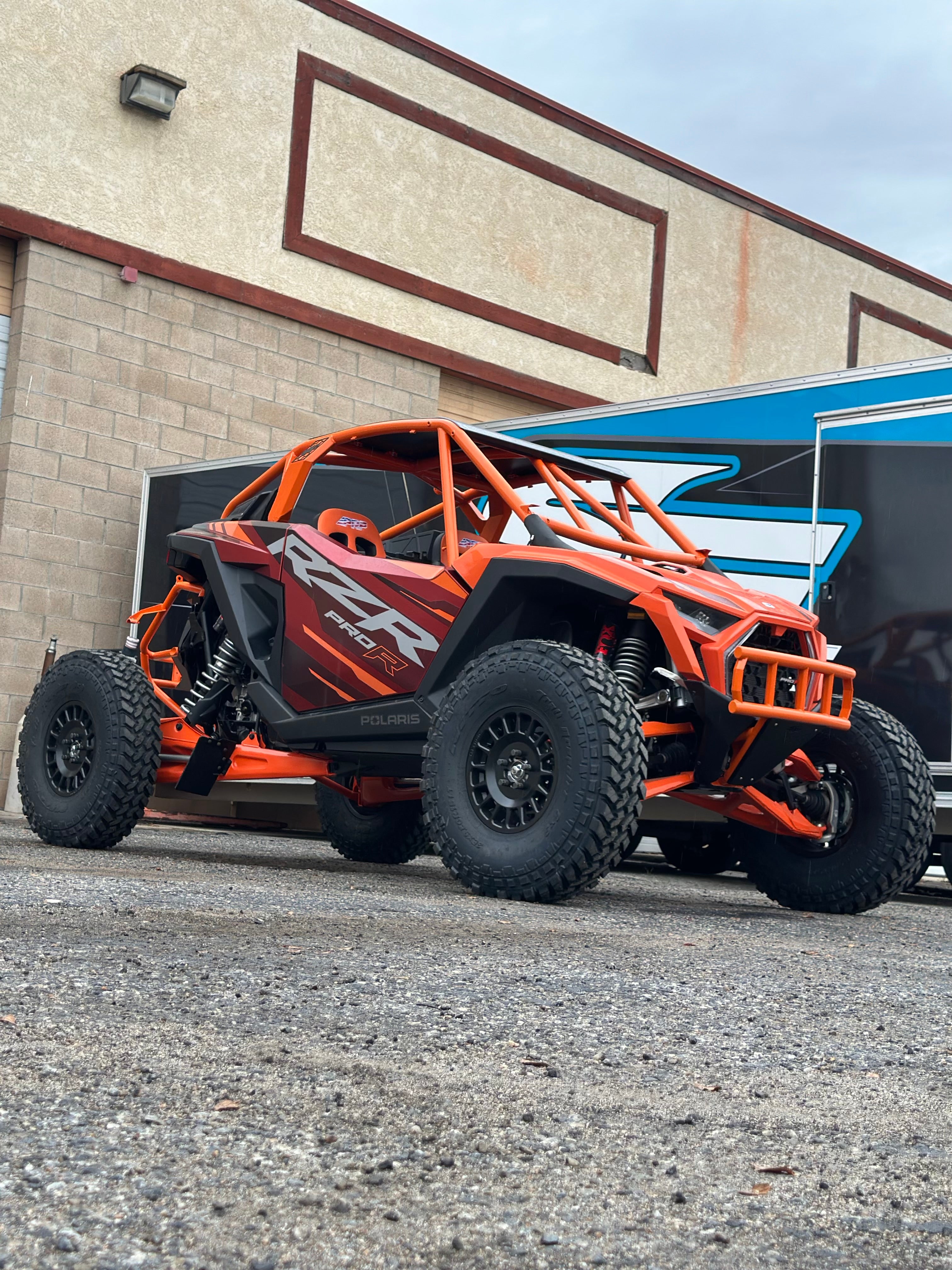 Polaris Pro R/Turbo R  Front Bumper (4 Pod)