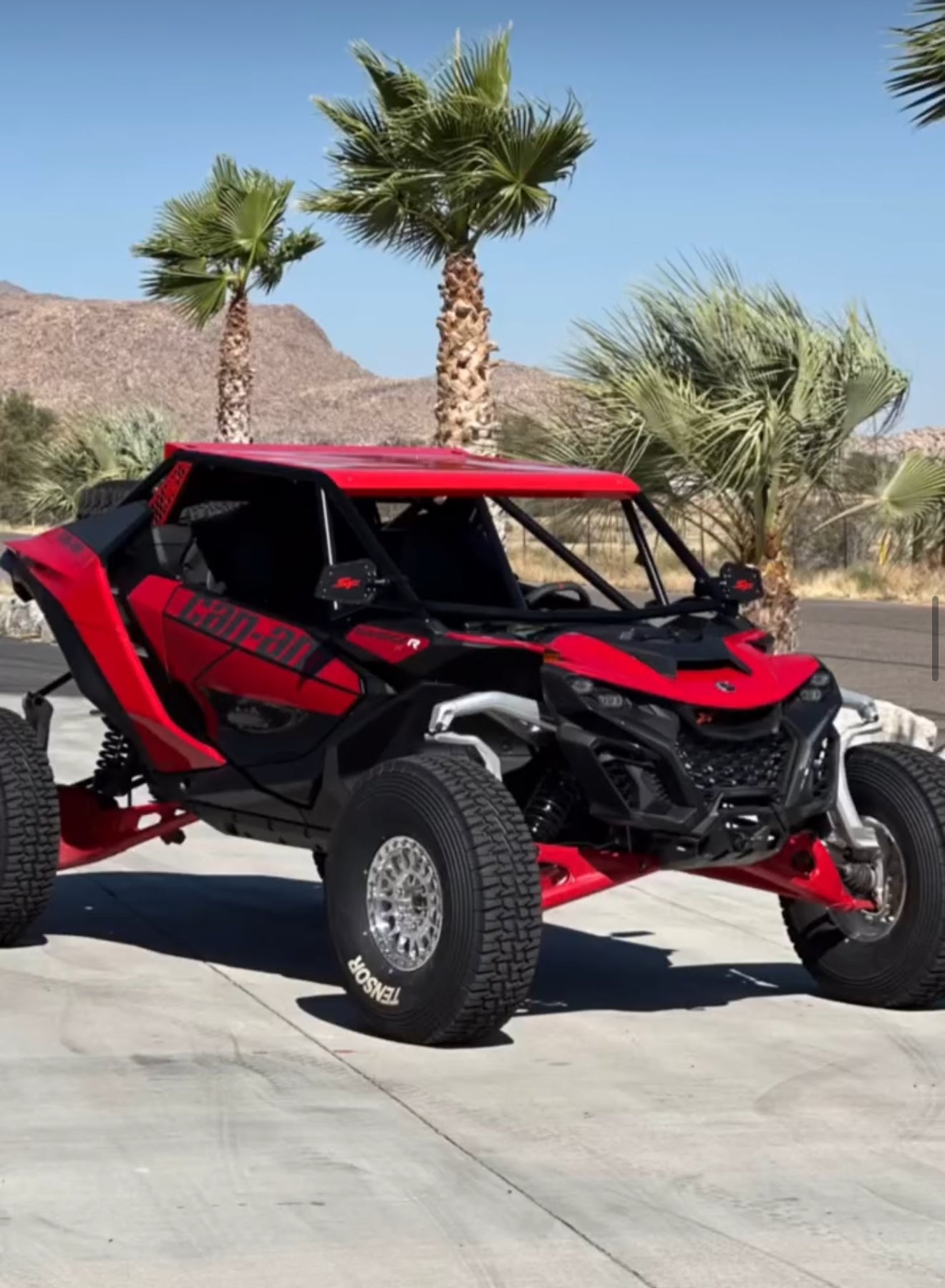 SF Raceworks Can-Am Maverick R 2 Seat Cage