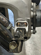 SF Can-Am Maverick R Stainless Steel Toe Link Double Shear Bracket