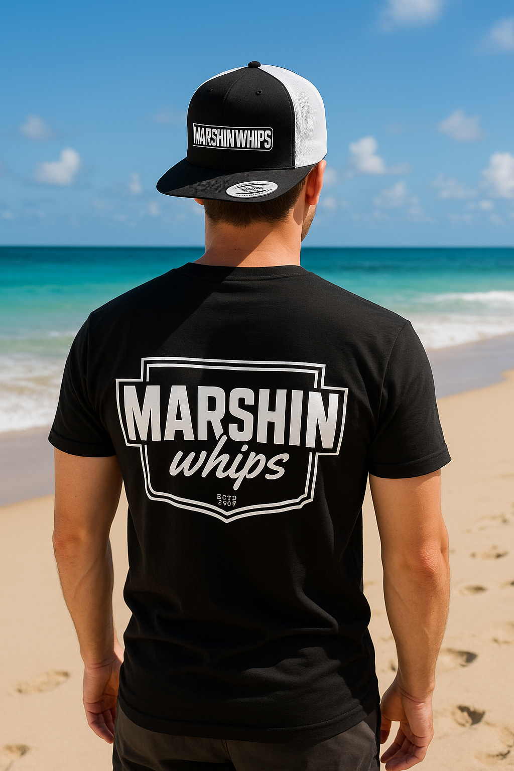 Black and White T-Shirt – SF Raceworks