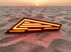 Billet LED Tail Light  PRO R,TURBO R, PRO XP. Blinker and hazard integration.