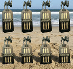 Marshin Whips Rosewell X-2 Billet Rocklights x8 (Kit)