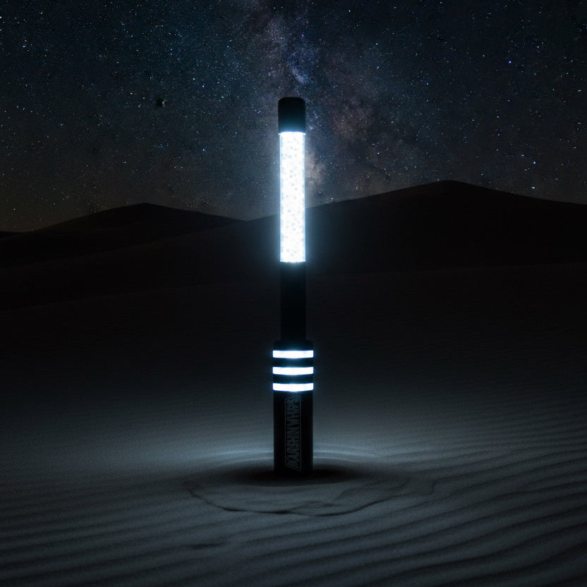 Game Changer LED Whip Set - Lollypop Red