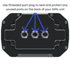 AiM Sports - Plug Port Cover for AiM MX UTV Units
