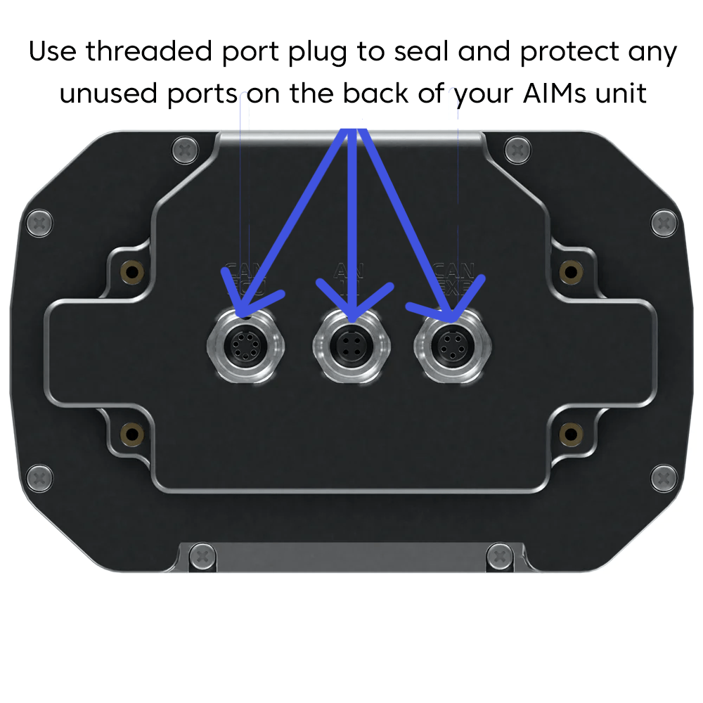 AiM Sports - Plug Port Cover for AiM MX UTV Units