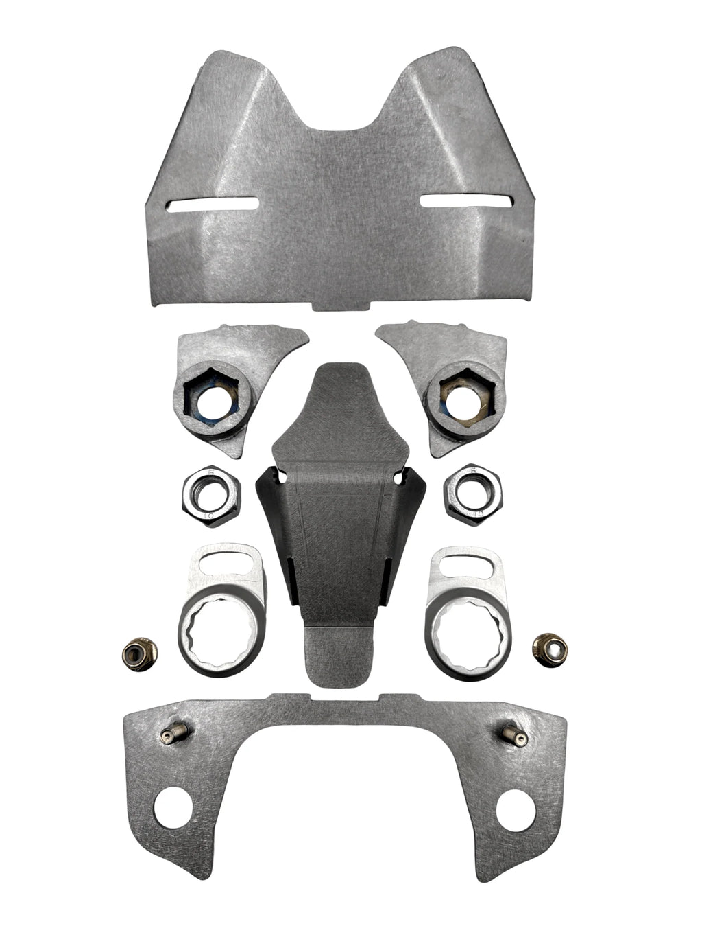 Can-Am Maverick R Front Upper Shock Mount Gusset Assembly (Weld-On Kit with Bolt Retainers)
