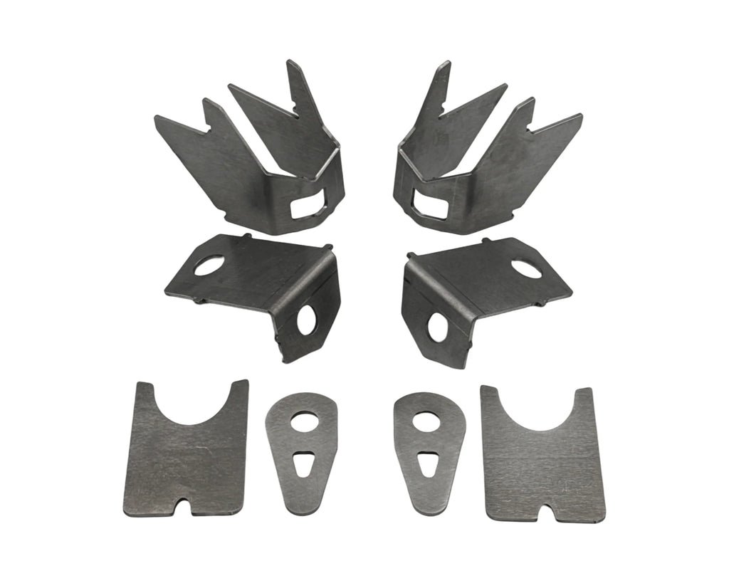 Can Am Maverick R Trailing Arm Mount Pivot 4130 Chromoly Weld-On Gusset Kit