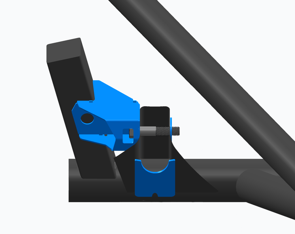 Can Am Maverick R Trailing Arm Mount Pivot 4130 Chromoly Weld-On Gusset Kit