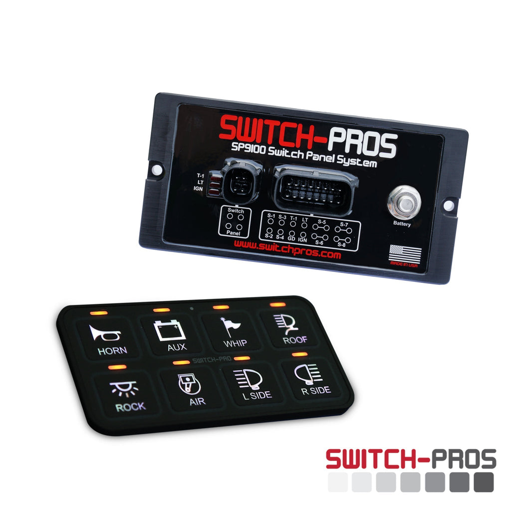 Switch Pros 8 Switch Programmable Switch Panel Power System – SF Raceworks