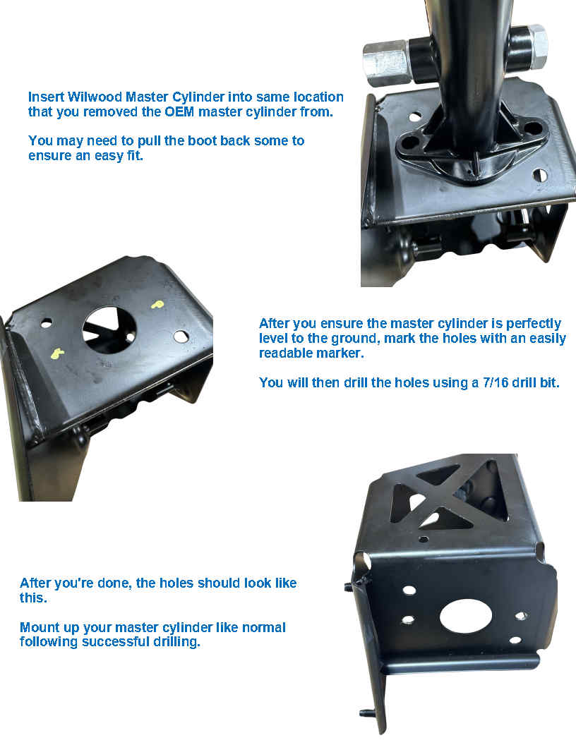 SHIFT Performance Labs Wilwood Master Cylinder for Can Am Maverick X3