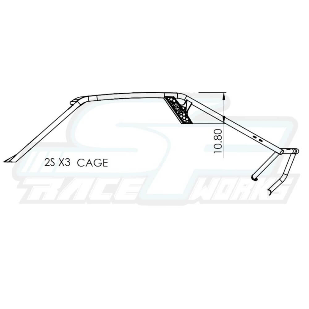 Can Am X3 roll cage 2 seat
